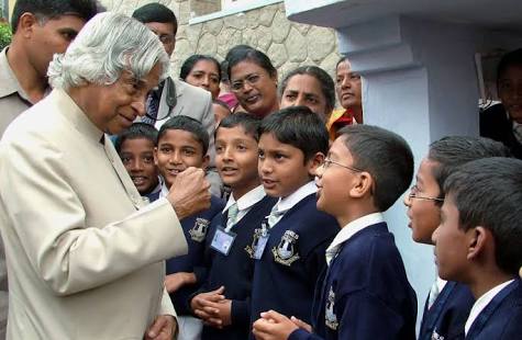 Abdul kalam motivated Students