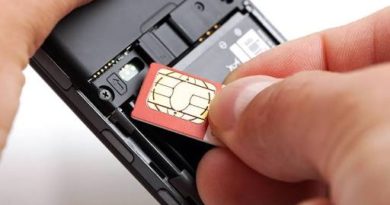 Insert SIM card into mobile