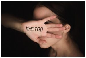 Women's sharing their past harassment experiences in twitter #MeToo Hastag