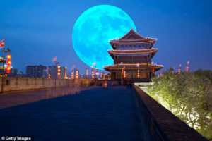 China artificial moon 