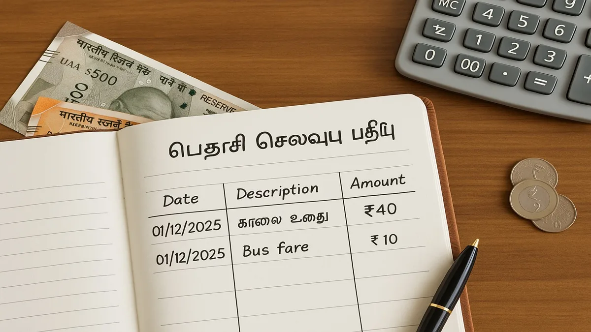 தினசரி செலவுகளை பதிவு செய்வது ஏன் முக்கியம்? | எளிய தமிழ் வழிகாட்டி